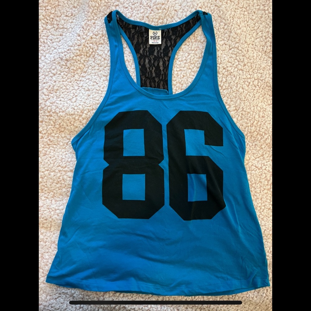 VS PINK TANK TOP SZ M